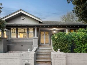 A house for sale in Elwood, Melbourne