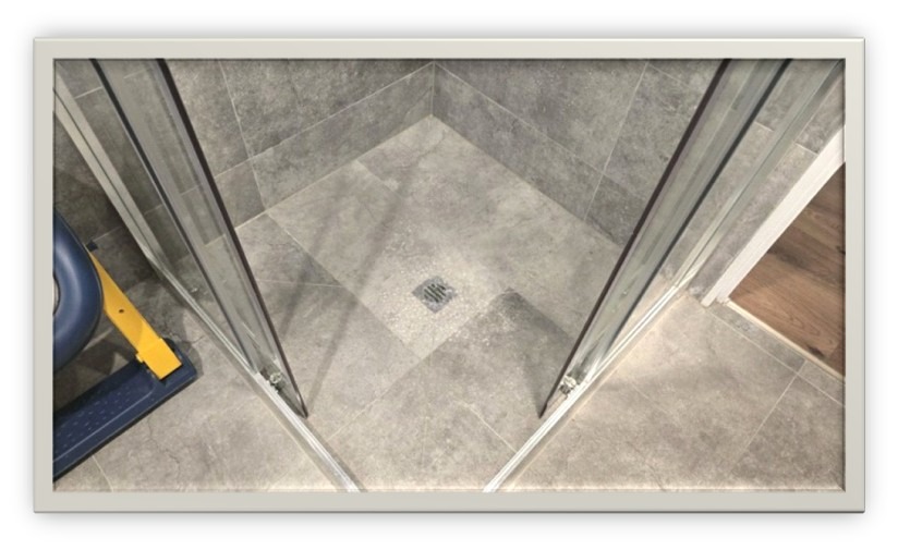 shower area inspection